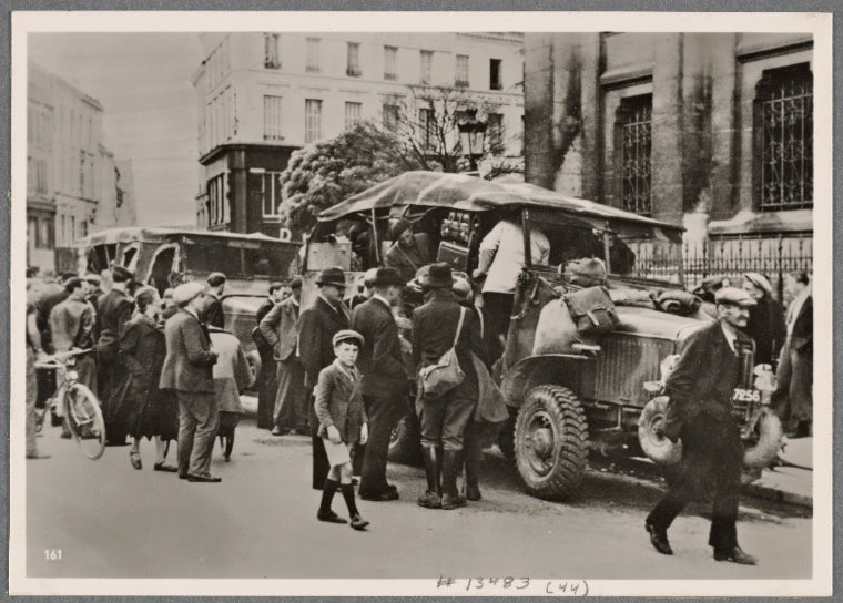 In gigantic columns on French roads, refugees returned home, the victims of unscrupulously manipulated fears.  The Alsatians were also transported back home.
