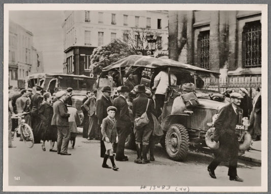 In gigantic columns on French roads, refugees returned home, the victims of unscrupulously manipulated fears.  The Alsatians were also transported back home.