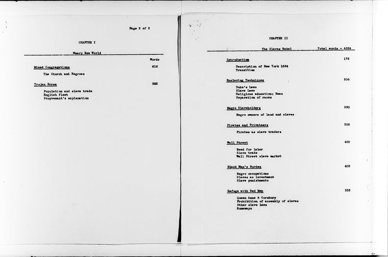 Table of Contents
