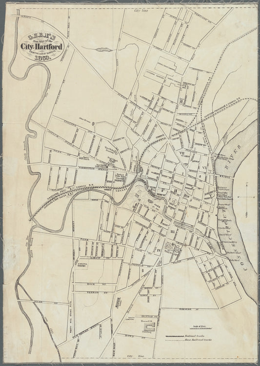 Geer's New map of the city of Hartford: from the latest surveys