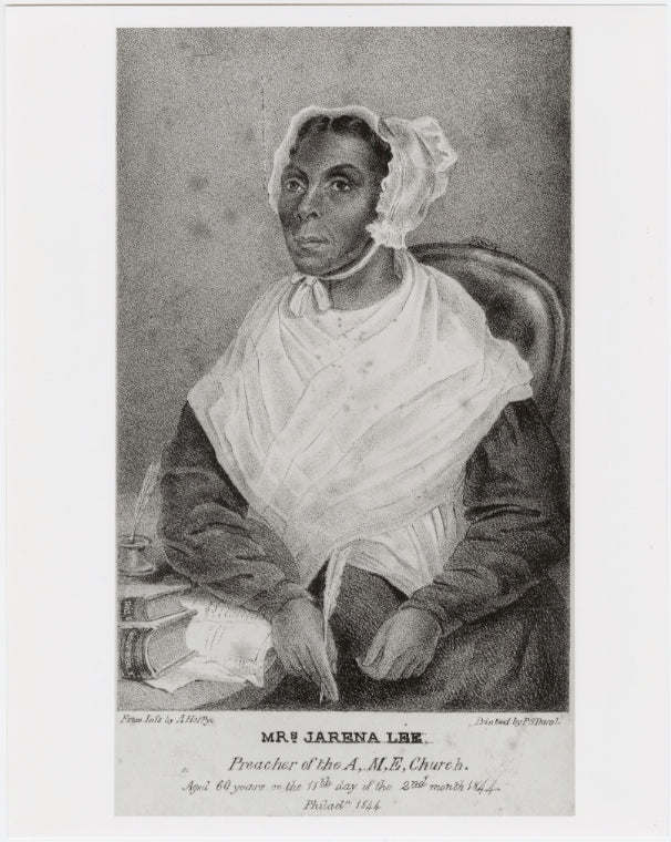 Mrs. Jarena Lee, African Methodist Episcopal Church evangelist.