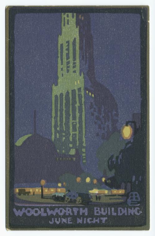 Woolworth Building June night
