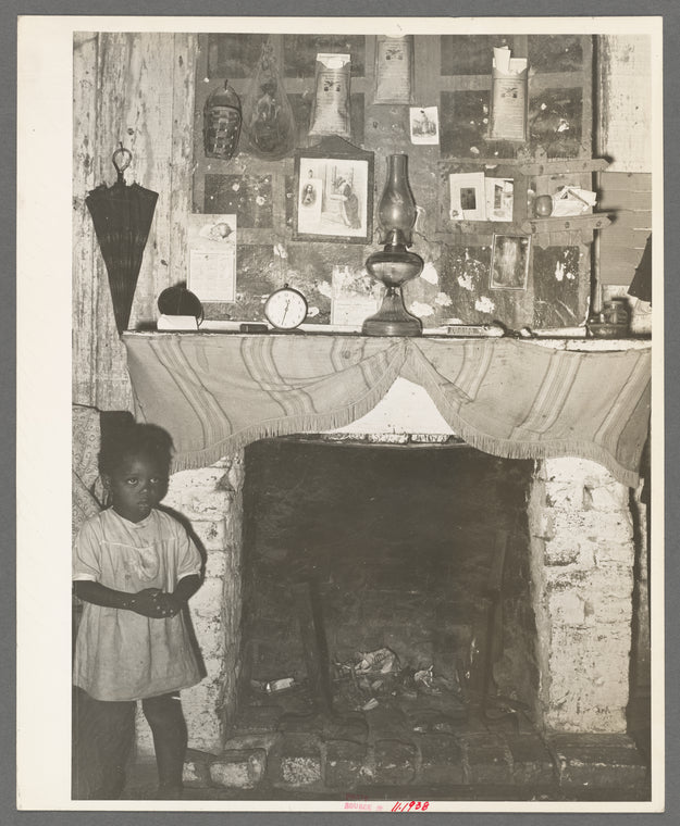 Negro home, interior. Norco, Louisiana