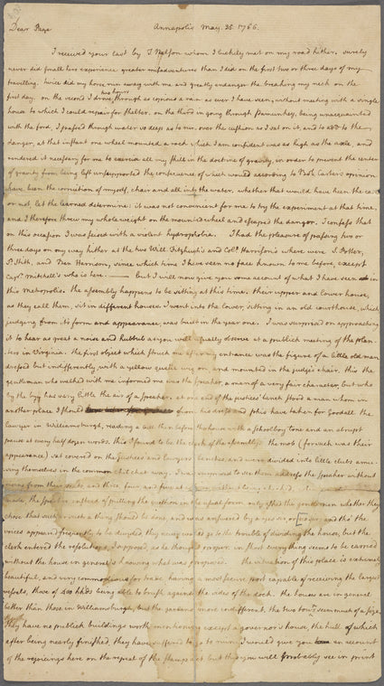 Letter to John Page