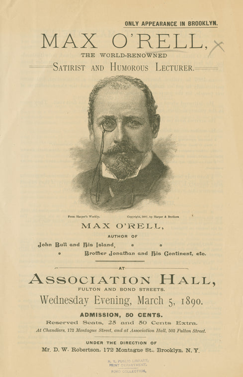 Max O'Rell.
