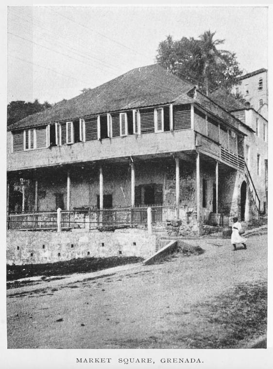 Market square, Grenada.