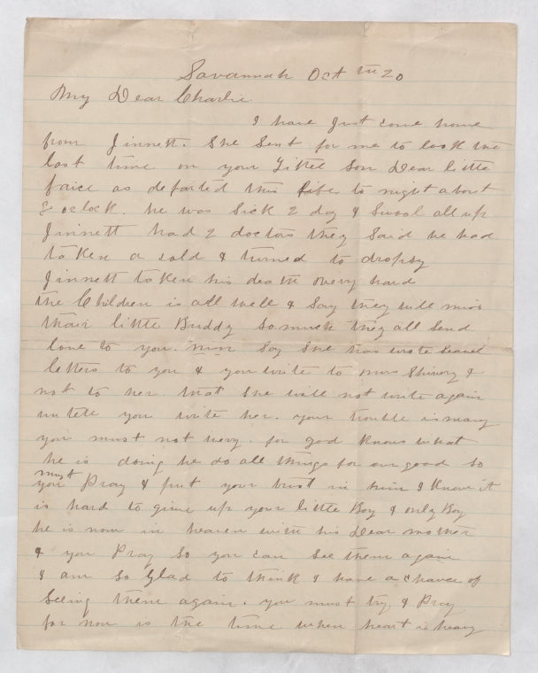 Correspondence, 1876-1913
