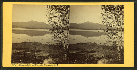Chocorua Lake and Mountain, Tamworth, N.H.
