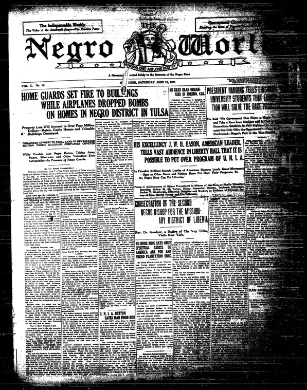 The Negro world