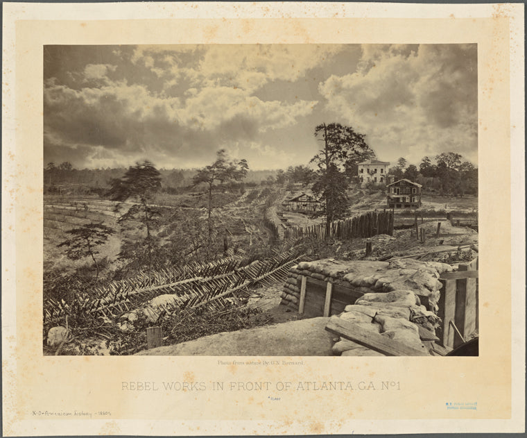 Rebel Works in front of Atlanta, G.A. No.1