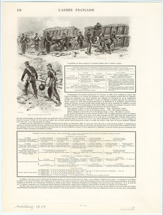 Batterie devant Sébastopol ouverture du feu 17 octobre, 1854