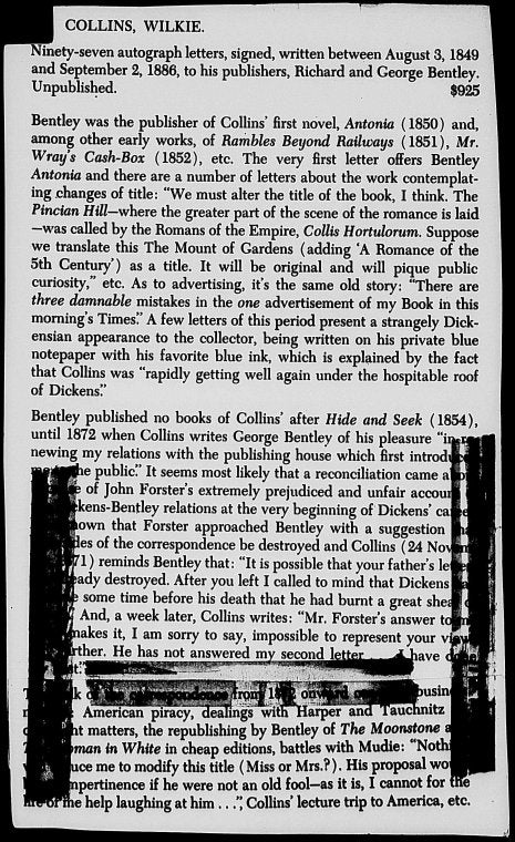 Bentley, George. ALS to 1851