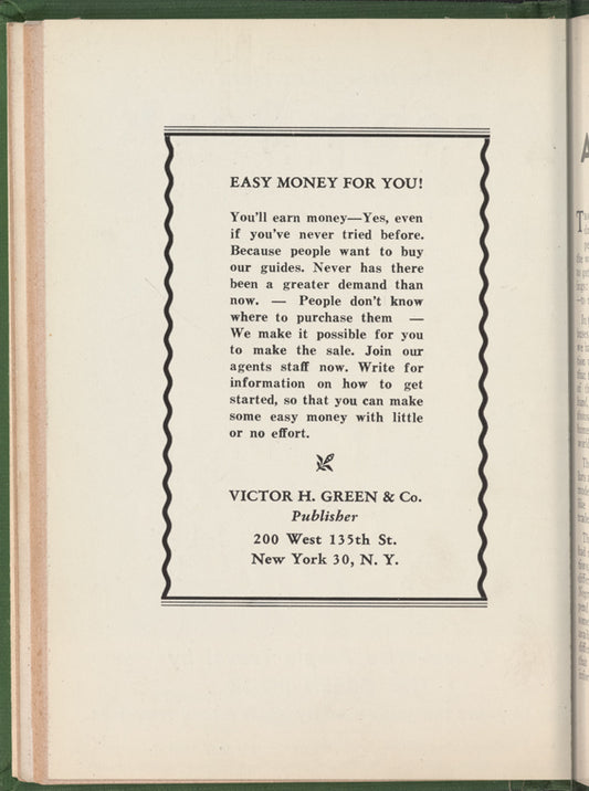 The Negro Travelers' Green Book: 1954: The Guide to Travel & Vacations