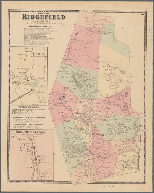 Town of Ridgefield, Fairfield Co. Conn.