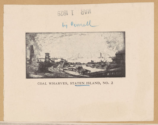 Coal wharves, Staten Island, no. 2