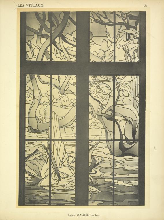 1, Le lac, au Pavillon des Colonies (A. D.), commande de la Ville de Paris.