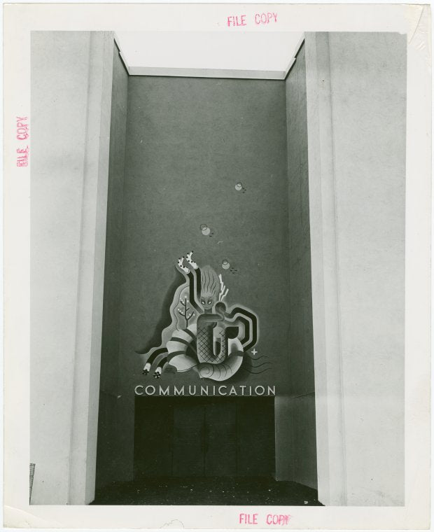 Art - Murals - Communications Building - Means of Communication (James Owen Mahoney)