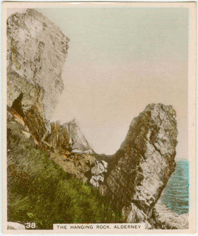 The Hanging Rock. Alderney.