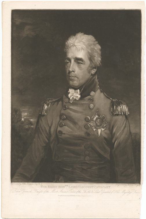 The Right Honble. Lord Viscount Cathcart.