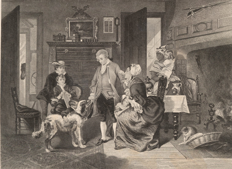 Washington's interview with his mother.