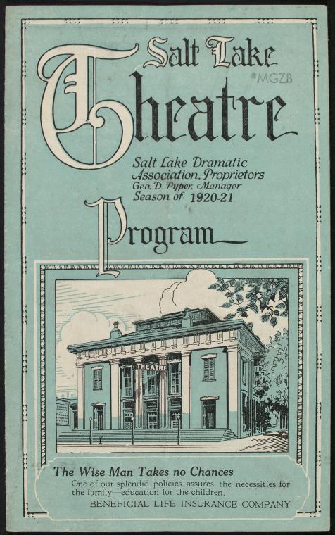Salt Lake Theatre.