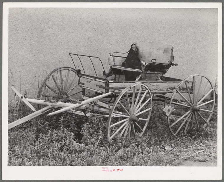 Old runabout. Chamisal, New Mexico