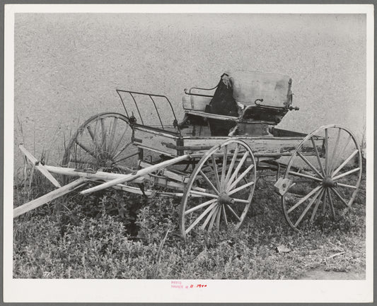 Old runabout. Chamisal, New Mexico