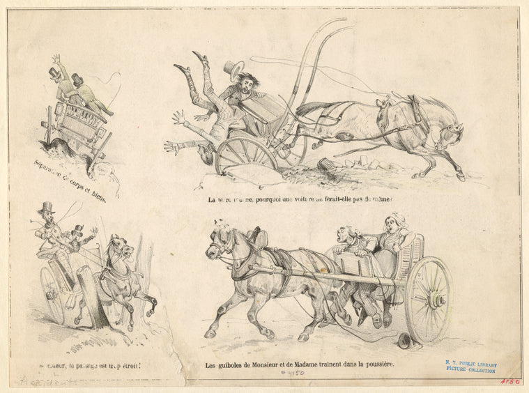 Accidents involving horse-drawn carriages