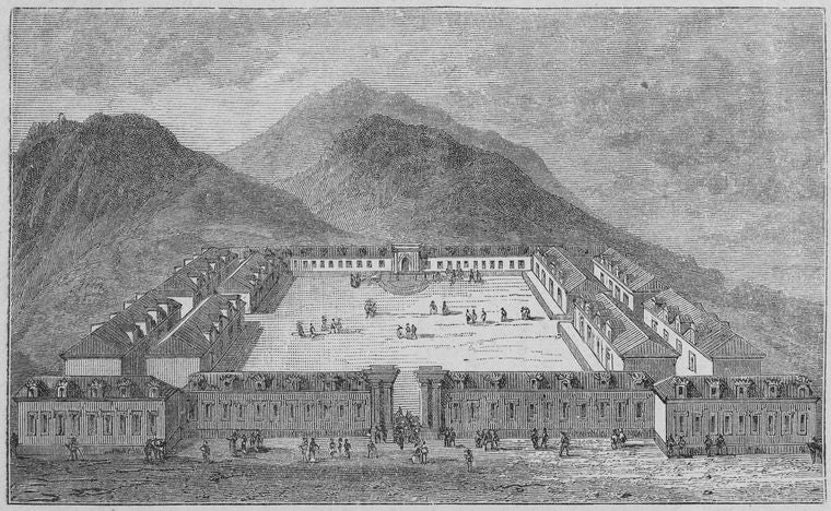 Casernes du Cap au temps de la possession francaise