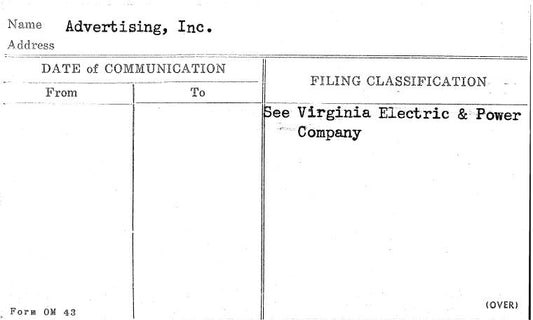 Advertising, Inc.