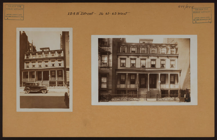 Manhattan: 124th Street (West) - Lenox Avenue