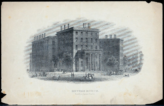 DAILY MENU [held by] REVERE HOUSE [at] "BOSTON, MA" (HOTEL)