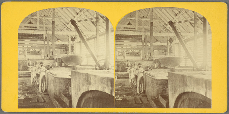Interior of Sugar Boiling House, Baseterre, St. Kitts