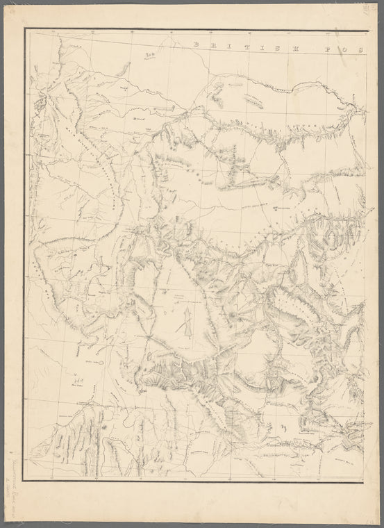 Map of the Yellowstone and Missouri Rivers and their tributaries : explored by Capt. W.F. Raynolds and 1st Lieut. H.E. Maynadier, 10th Inft. Assistant, 1859-60