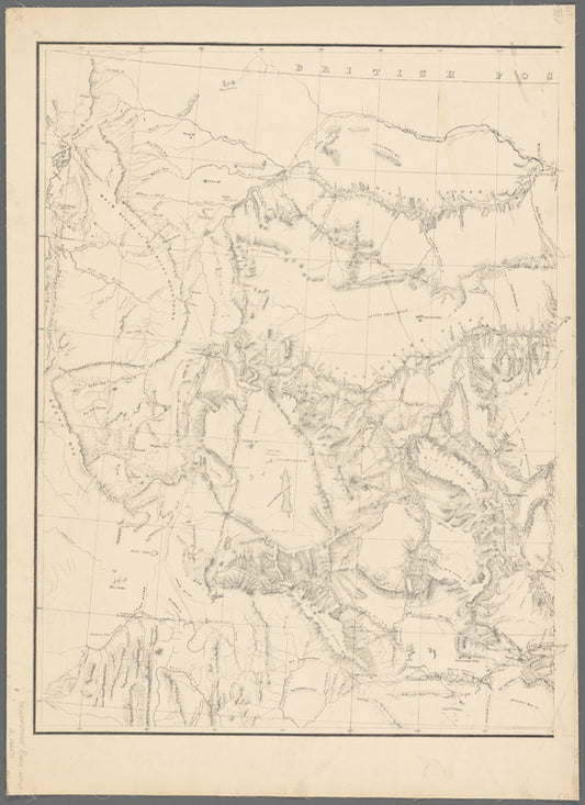 Map of the Yellowstone and Missouri Rivers and their tributaries : explored by Capt. W.F. Raynolds and 1st Lieut. H.E. Maynadier, 10th Inft. Assistant, 1859-60