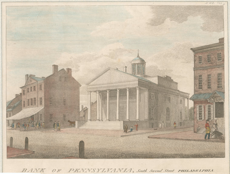 Bank of Pennsylvania, South Second Street, Philadelphia.