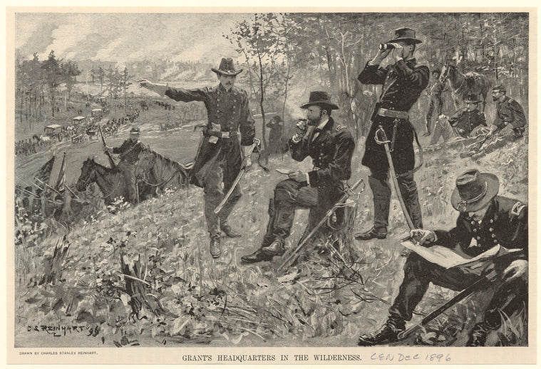 Grant's headquarters in the wilderness