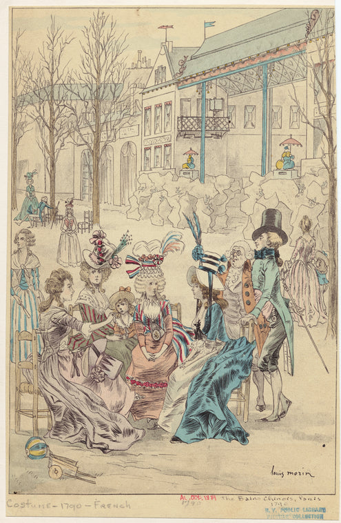 The Bains chinois, Paris, 1790