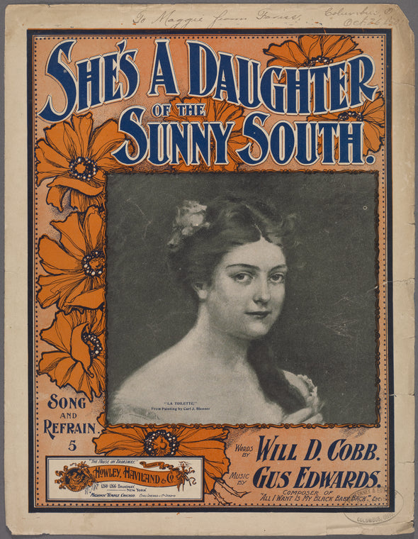 She's a daughter of the Sunny South