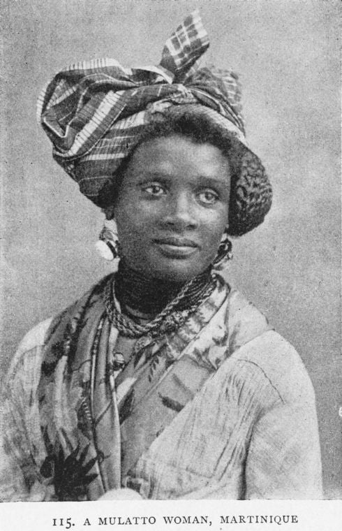 A Mulatto woman, Martinique.
