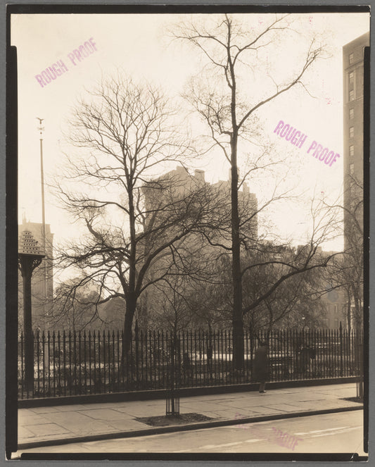 Gramercy Park, West Side looking southeast