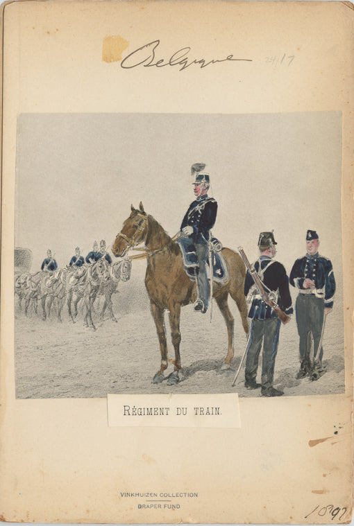 Régiment de train. 1897