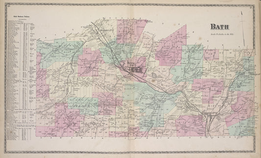 Bath Business Notices; Bath [Township]