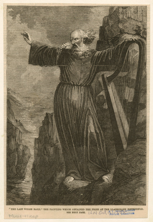 The last Welsh bard.