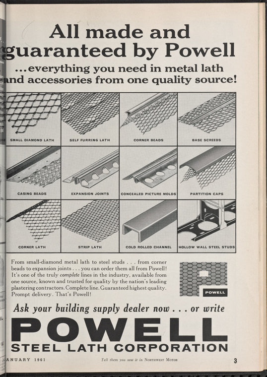 Plastering industries