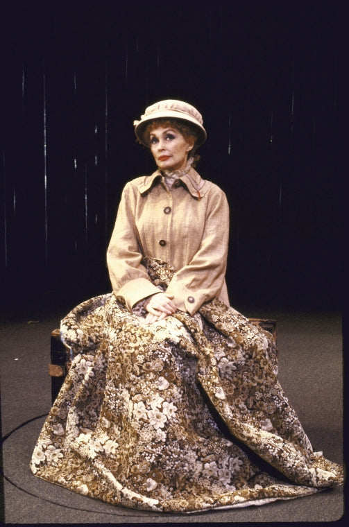 Actress Lilli Palmer in a scene from the American Shakespeare Theatre's production of the play "Sarah In America" (Stratford)