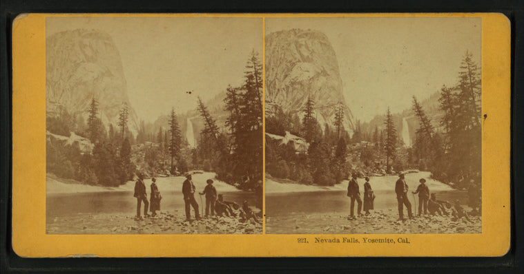 Nevada Falls, Yosemite, Cal..