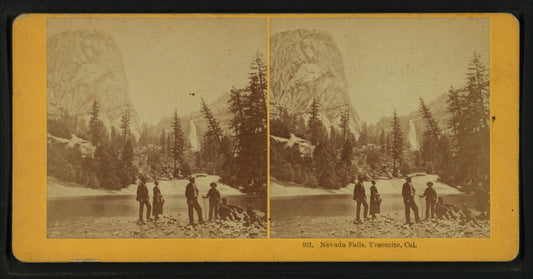 Nevada Falls, Yosemite, Cal..