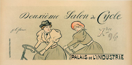 Affiche pour le "Salon du Cycle".