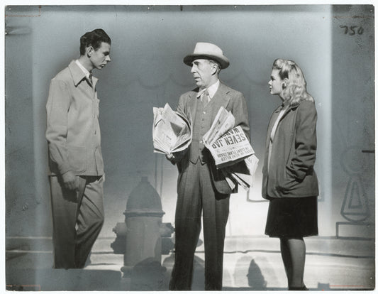 Hal Le Roy, Charles Butterworth and June Preisser in the stage production Count Me In